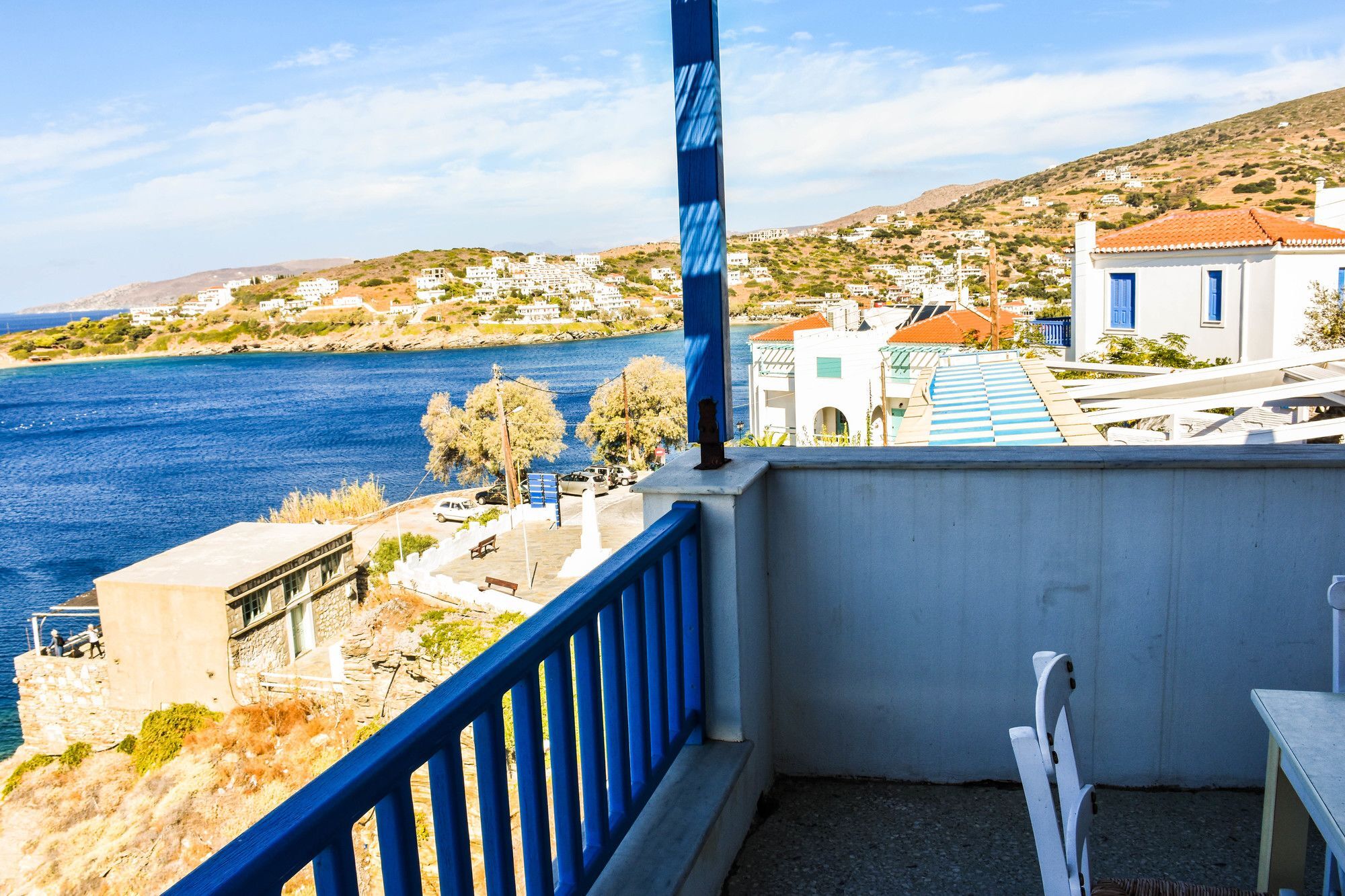 Aegean Sea View Villa Batsi Dış mekan fotoğraf